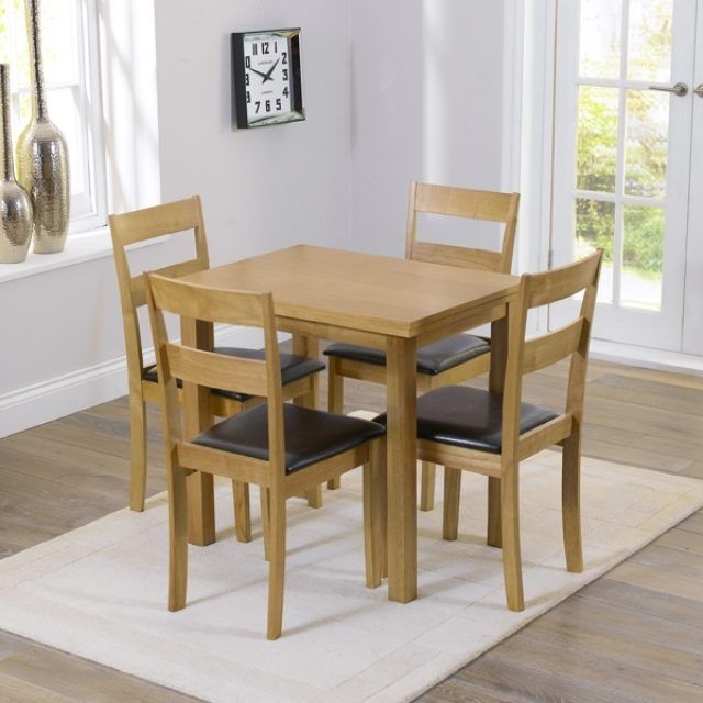 The 25 Best Collection of Oak Extending Dining Tables and 4 Chairs