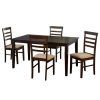 Craftsman 5 Piece Round Dining Sets With Uph Side Chairs (Photo 21 of 25)