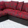 Red and Black Sofas (Photo 7 of 10)