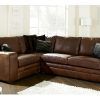 Small Brown Leather Corner Sofas (Photo 19 of 21)