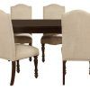 Craftsman 9 Piece Extension Dining Sets With Uph Side Chairs (Photo 19 of 25)