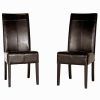 High Back Leather Dining Chairs (Photo 1 of 25)