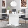 Gloss White Dining Tables and Chairs (Photo 17 of 25)