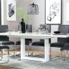 Black High Gloss Dining Tables and Chairs (Photo 21 of 25)