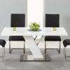Gloss White Dining Tables and Chairs (Photo 11 of 25)