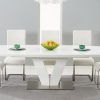 Shiny White Dining Tables (Photo 4 of 25)