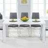 White Gloss Dining Room Furniture (Photo 1 of 25)