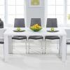 High Gloss White Dining Tables and Chairs (Photo 4 of 25)