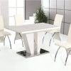 White High Gloss Dining Tables and Chairs (Photo 25 of 25)