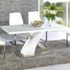White High Gloss Dining Tables (Photo 14 of 25)