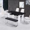 White High Gloss Dining Tables and 4 Chairs (Photo 13 of 25)