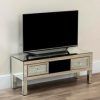 Rfiver Black Tabletop Tv Stands Glass Base (Photo 2 of 15)