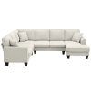 Modern U-Shaped Sectional Couch Sets (Photo 13 of 15)