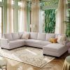 U Shaped Couches in Beige (Photo 5 of 15)