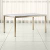 Parsons Walnut Top & Brass Base 48X16 Console Tables (Photo 4 of 25)
