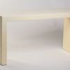 Parsons Walnut Top & Brass Base 48X16 Console Tables (Photo 19 of 25)