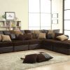 Chocolate Brown Sectional Sofas (Photo 2 of 10)