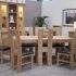  Best 25+ of Chunky Solid Oak Dining Tables and 6 Chairs