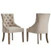 Mansfield Beige Linen Sofa Chairs (Photo 14 of 25)