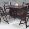 Folding Dining Table and Chairs Sets (Photo 3 of 25)
