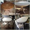 Shabby Dining Tables and Chairs (Photo 11 of 25)