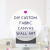 Custom Fabric Wall Art (Photo 8 of 15)