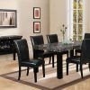 Black Wood Dining Tables Sets (Photo 21 of 25)