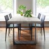 Dark Solid Wood Dining Tables (Photo 12 of 25)