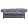 Tufted Leather Chesterfield Sofas (Photo 14 of 20)
