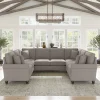 U Shaped Couches in Beige (Photo 7 of 15)