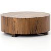 Coffee Tables With Round Wooden Tops (Photo 4 of 15)