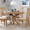 Oak Extending Dining Tables and 4 Chairs (Photo 20 of 25)