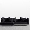 Gneiss Modern Linen Sectional Sofas Slate Gray (Photo 15 of 15)