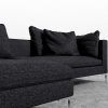 Gneiss Modern Linen Sectional Sofas Slate Gray (Photo 11 of 15)