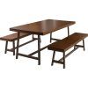 Dallas Dining Set 3Pc intended for 3 Piece Dining Sets (Photo 7648 of 7825)