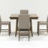 2024 Latest Hyland 5 Piece Counter Sets with Stools