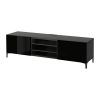 Black Tv Cabinets With Drawers (Photo 5 of 25)