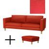 Red Sofa Beds Ikea (Photo 15 of 20)