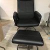 Leather Black Swivel Chairs (Photo 7 of 25)