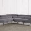 Cosmos Grey 2 Piece Sectionals With Raf Chaise (Photo 15 of 25)