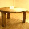 Round Oak Dining Tables and Chairs (Photo 23 of 25)