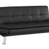 Black Leather Convertible Sofas (Photo 3 of 20)