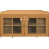 Corner Tv Cabinets With Glass Doors (Photo 9 of 25)