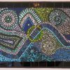 Abstract Mosaic Wall Art (Photo 2 of 15)