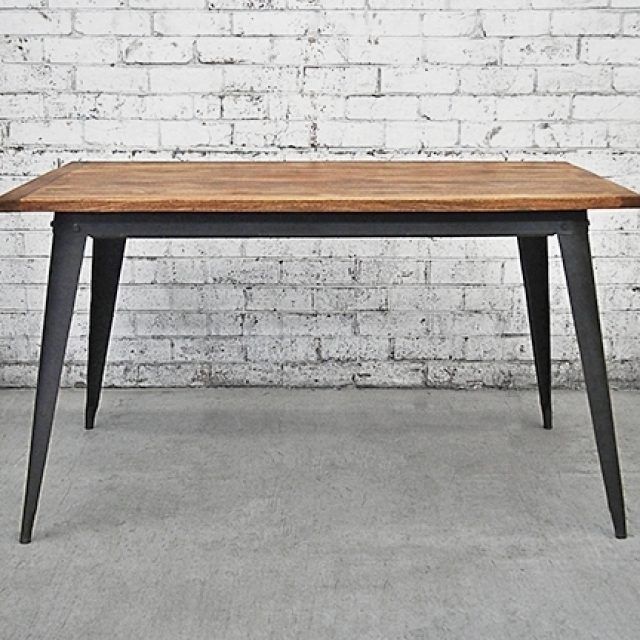 25 The Best Industrial Style Dining Tables