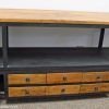 Wooden Tv Stand With Wheels (Photo 20 of 20)
