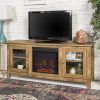 Lorraine Tv Stands for Tvs Up to 60" With Fireplace Included (Photo 4 of 15)
