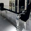 Black Glass Dining Tables (Photo 2 of 25)