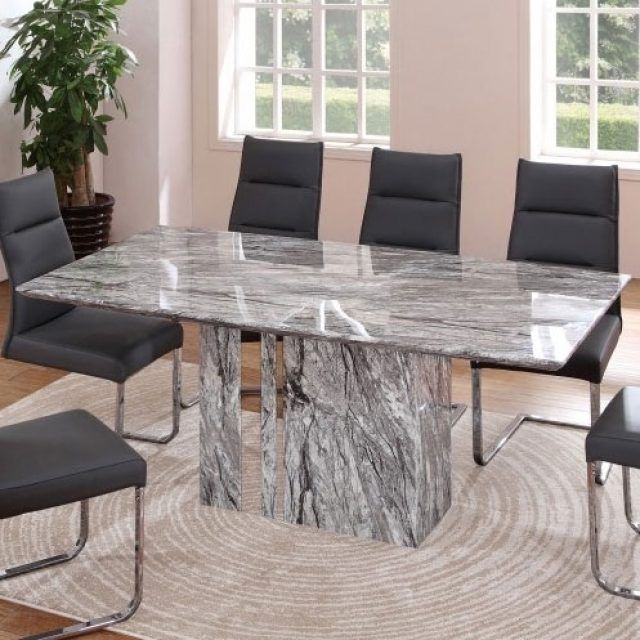 25 Ideas of Solid Marble Dining Tables