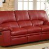 Red Leather Reclining Sofas and Loveseats (Photo 10 of 10)